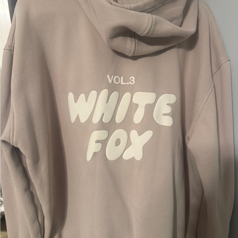 Women’s Cream Hoodie - Picture 2 of 2
